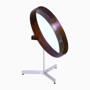 Miroir de Table par Uno & Östen Kristiansson pour Luxus, 1960s