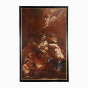 Le Triomphe de Bacchus, Huile sur Toile