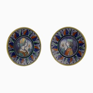 20th Century Plates Deruta Man, Italy