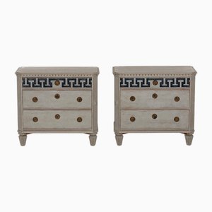 Truhen im Gustavianischen Stil, 2er Set