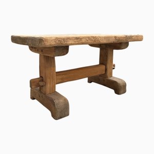 Couchtisch aus Ulmenholz, 1950er