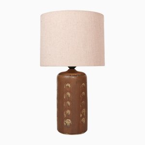 Danish Ceramic Table Lamp by Peder Hald, 1950s
