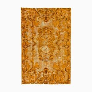 Vintage Turkish Overdyed Rug