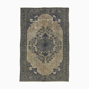 Vintage Turkish Overdyed Rug