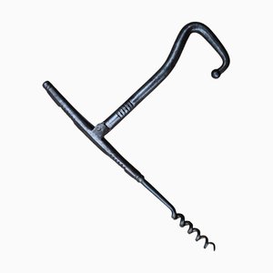 18th Century Wrought Iron Corkscrew