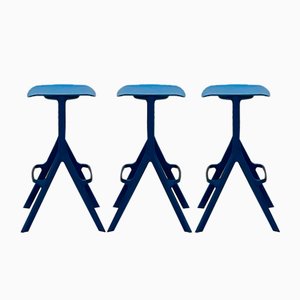 Sgabelli alti Axyl di Allermuir, set di 3
