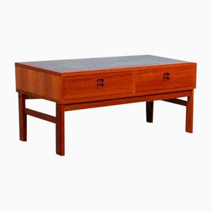 Credenza minimalista Japandi in teak