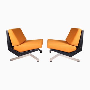 Set of Alessandra Lounge Chairs by Gianni Moscatelli for Formanova, 1980s