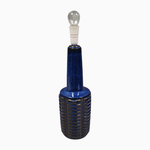 Große Keramik Tischlampe von Einar Johansen für Søholm, Denmark, 1970er