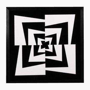 Marcello Morandini, 648b Relief, 2018, Acrylic Glass & Wood Artwork