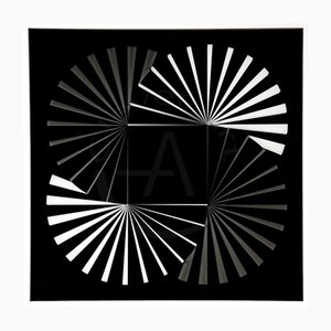 Marcello Morandini, Komposition 621 B, 3D, 2017, Acrylic Glass, Wood & Paper Artwork