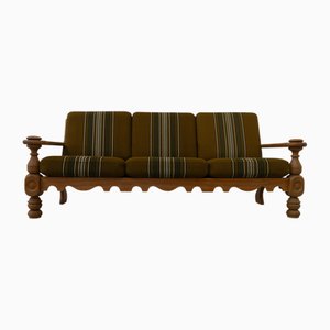 Mid-Century Modern Danish Oak Sofa in the style of Kjærnulf, 1960s
