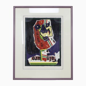 Björn Tage Hansen, Komposition, 1990er, Kunstdruck, gerahmt