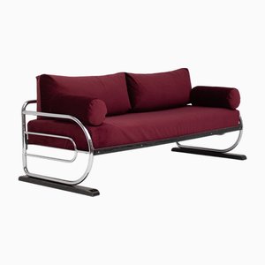 Sofá cama Art Déco de Hynek Gottwald, años 30