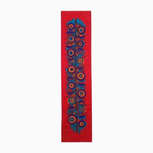 Mid-Century German Pop Art Screen Printed Wall Hanging by Traute Sänger, 1970s