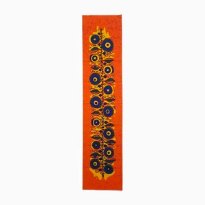 Deutscher Mid-Century Pop Art Wandbehang mit Siebdruck von Traute Sänger, 1970er