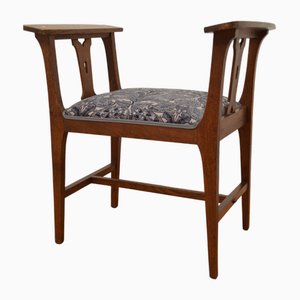 Arts and Crafts Piano Stool in Oak, 1900s