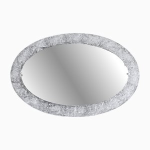 Mirror in Frosted Acrylic Glass, 1970s