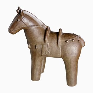 Japanese Ceramic Horse, 1950s