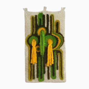 German Wool Wall Tapestry, 1970s