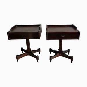 SC50 Nightstands in Rosewood by Claudio Salocchi for Luigi Sormani, 1960s, Set of 2