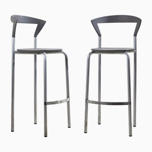 Set of Opus Bar Stools by Pelikan Design for Bent Krogh