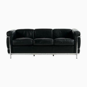 LC2 Sofa by Le Corbusier, Pierre Jeanneret and Charlotte Perriand for Cassina