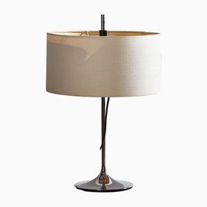 Chrome Table Lamp by Frank Betler for Wila