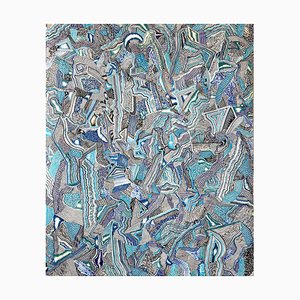 David Paul Kay, Aquamarine, 2025, Ink on Paper