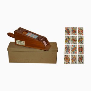 French Le Banquier Baccarat Mixed Card Dispenser