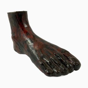 Glazed Terracotta Foot, 1950s