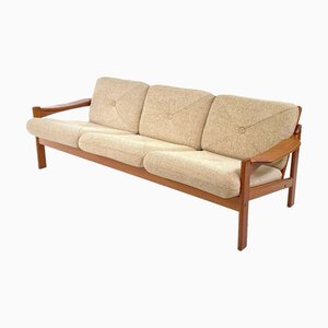 Vintage Danish Design Three-Person Sofa by Niels Bach, 1960s