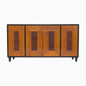 Aparador vintage con decoración geométrica, años 50