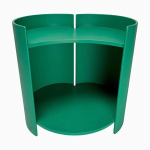 Green Gea Bedside Table attributed to Takahama for Gavina, Italy, 1961