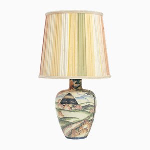 Lámpara de mesa modernista de Großherzoglichen Keramik-Manufaktur Darmstadt, años 30