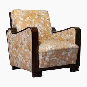 Vintage Swedish Art Deco Club Chair, 1920s