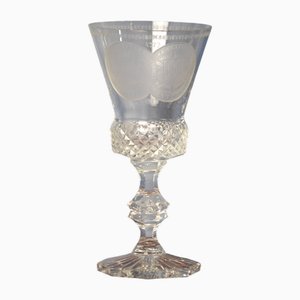 Crystal 600th Anniversary of Anglo-Portuguese Alliance Commemorative Glass, 1973