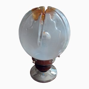 Lampada da tavolo attribuita a Toni Zuccheri per Mazzega, Italia, anni '70