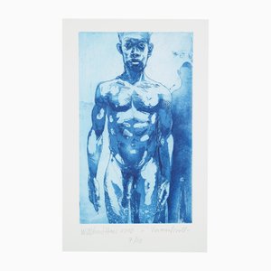 Willibrord Haas, Vorwurfsvoll, 2010, Radierung