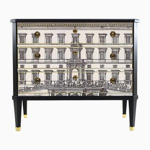 Cassettiera vintage gustaviana, anni '50