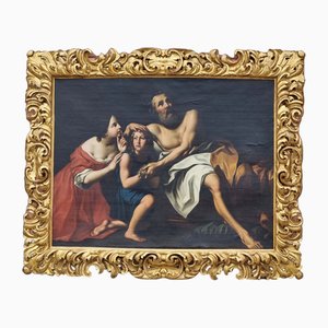 Isacco benedice Giacobbe, 1700, Olio su tela