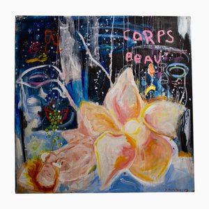 Delphine Perlstein, Körper, 2009, Acryl auf Leinwand