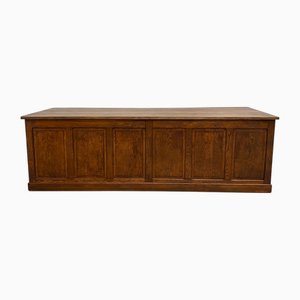 Large Oak Sales Counter, 1890s
