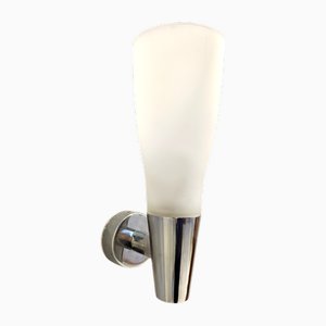 Postmodern Etched Glass Sconce No. 1537 by Pietro Chiesa for Fontana Arte, Italy, 1970s