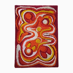 Tapisserie Murale ou Tapis Fait Main en Laine, Allemagne, 1970s