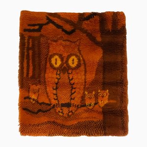 Dänischer Wandteppich aus Wolle, Ege Taepper zugeschrieben, Dänemark, 1970er