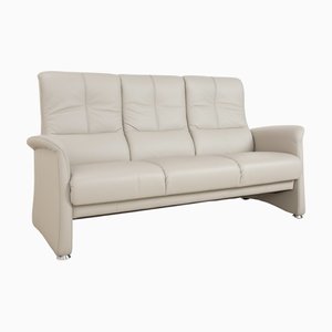 Model 6001 3-Seater Sofa in Grey Leather from Himolla