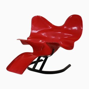 Roter Elephant Sessel von Bernard Rancillac, 1960er