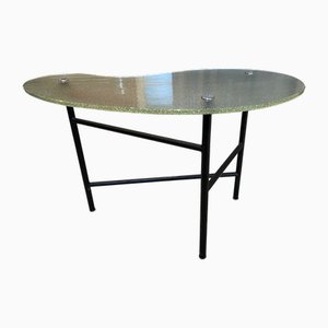 Asymmetrischer dreibeiniger Vintage AN50 Couchtisch aus Granit & Glas, 1950er