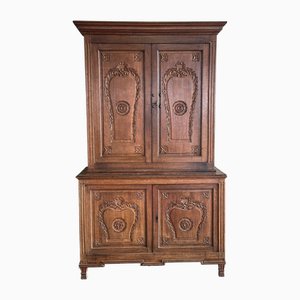 19th-Century Breton Notary Cabinet